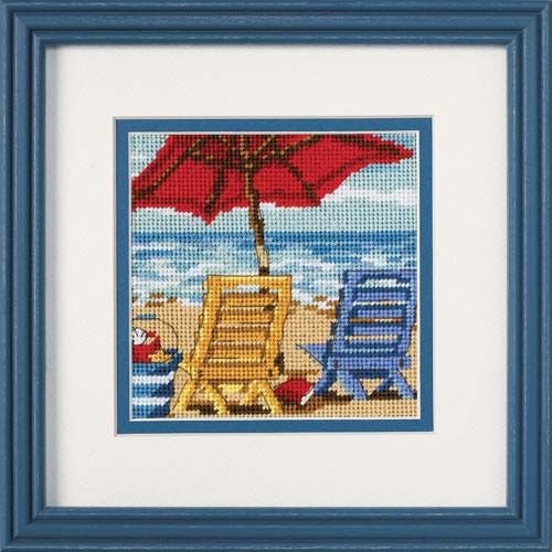 Beach Chair Duo Needlepoint/Tapestry Kit