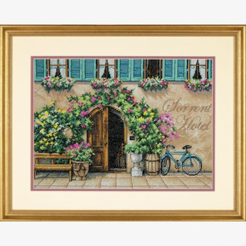 Sorrento Hotel Counted Cross Stitch Kit