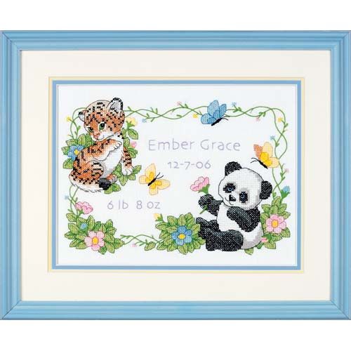 <strong>Baby Animals Cross Stitch Kit</strong> <em>Dimensions D73065</em>