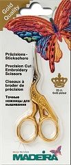 <strong>Madeira Gold Plated Stork Embroidery Scissors</strong> <em>Madeira 9479</em>