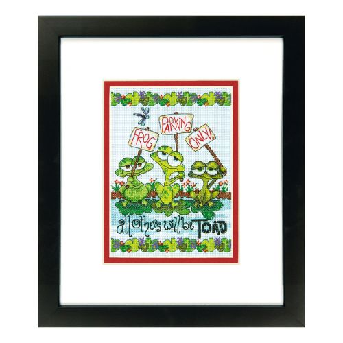 <strong>Classic: Counted Cross Stitch: Frog Parking</strong> <em>Dimensions D70-65148</em>