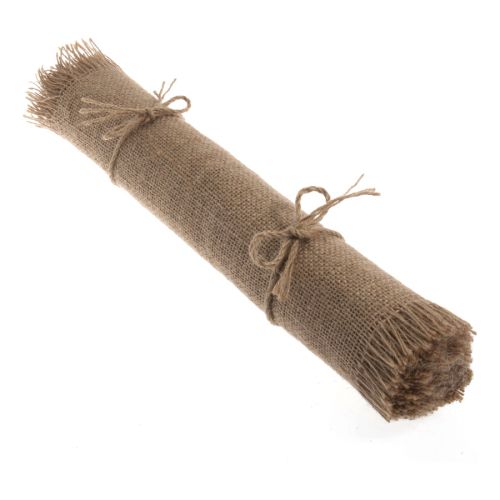 Large Natural Hessian Fabric Pack of 3 Rolls