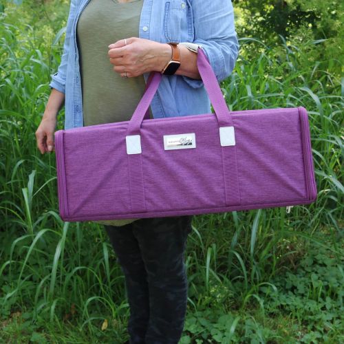 Buy Die Cut Storage Case Heather Plum 57x21x21cm