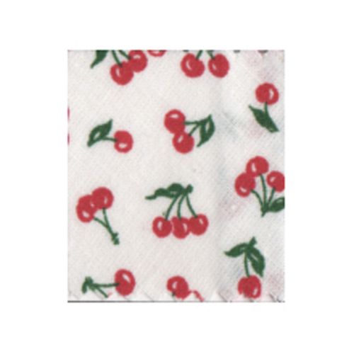 <strong>Cherry Printed Cotton Bias Binding</strong> <em>Essential Trimmings ETR20320-27-Cherry-</em>