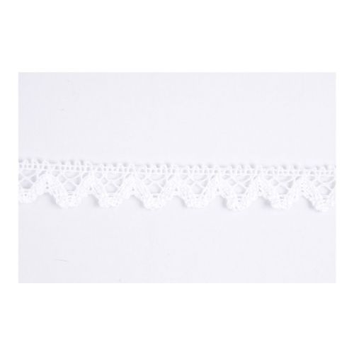 <strong>Metallic Lace 16mm :: White</strong> <em>Essential Trimmings ET201-WIR</em>