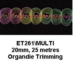 <strong>Oragandie Trimming</strong> <em>Essential Trimmings ET261----</em>