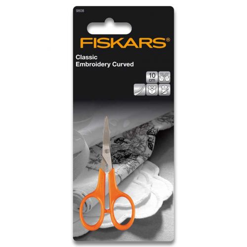 <strong>Curved Embroidery Scissors</strong> <em>Fiskars F9808</em>
