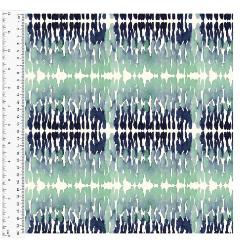 <strong>Cotton Craft Fabric 110cm wide x 1m</strong> <span>Charisma, Ink Blot </span> <em>Sewing Online 14999-MULTI</em>