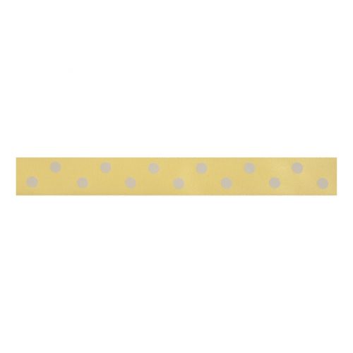 <strong>Bowtique R14115/640</strong> <span>Yellow Polka Dot Satin Ribbon, 5m x 15mm, Spots</span> <em>Bowtique Ribbons R14115-640</em>