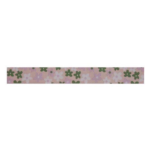 <strong>Bowtique VR22.310</strong> <span>Pink & Green Flowers Patterned Grosgrain Ribbon, 5m x 15mm</span> <em>Bowtique Ribbons VR22-310</em>