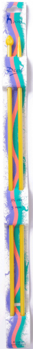 <strong>Pony P33630</strong> <span>Plastic Pearl Single Pointed Knitting Needle, 5mm x 35cm, 2 pack</span> <em>Pony P33630</em>