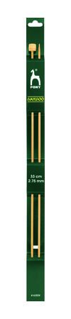 <strong>Pony P66813</strong> <span>Bamboo Single Ended Knitting Needle/Pin, 6mm x 33cm (13in)</span> <em>Pony P66813</em>
