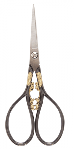 <strong>Gold Embroidery Scissors 4.25 Inch</strong> <em>Hemline H34---G</em>