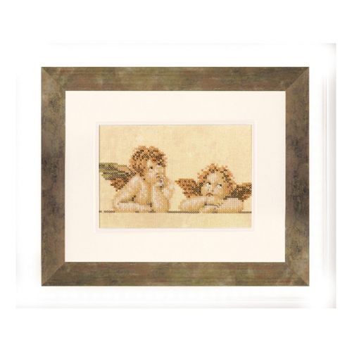 <strong>Counted Cross Stitch Kit: Raphael Characters (Evenweave)</strong> <em>Lanarte PN-0007969</em>