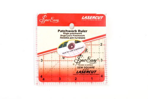 <strong>Quilting Ruler Square 4-1/2 x 4-1/2inch</strong> <em>Sew Easy NL4176</em>