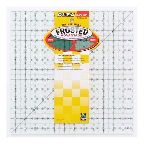 <strong>Quilting Rule: Non-slip: Square: 12.5 x 12.5 inch</strong> <em>Olfa QR12S</em>