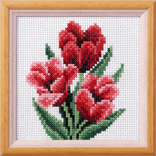 <strong>Cross Stitch Kit Tulip</strong> <em>Orchidea ORC-7517</em>