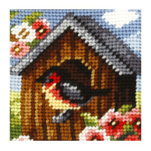 <strong>Embroidery Kit: Bird House</strong> <em>Orchidea ORC-9612</em>