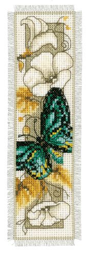<strong>Counted Cross Stitch Kit: Bookmark: Butterfly 1</strong> <em>Vervaco PN-0145351</em>