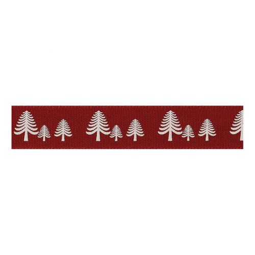 <strong>Berisfords 15mm Festive Forest Christmas Ribbon (20m spool)</strong> <em>Berisfords Ribbon R13924-15---</em>