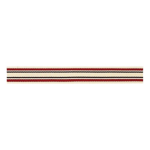 <strong>Berisfords 10mm Deckchair Stripe Ribbon (20m spool)</strong> <em>Berisfords Ribbon R60002-10---</em>