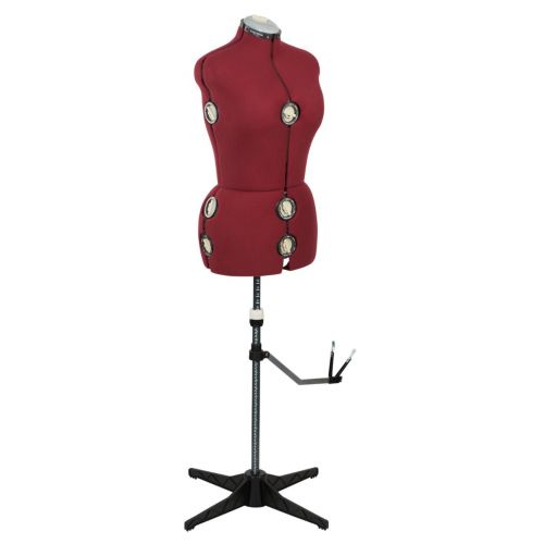 Adjustable Dressmaking Dummy  - Burgundy - Available in 2 Sizes | Sew Stylish