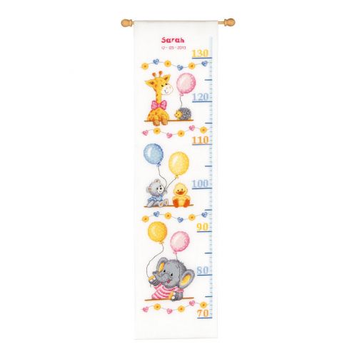 <strong>Counted Cross Stitch: Height Chart: Baby Shower</strong> <em>Vervaco PN-0147469</em>