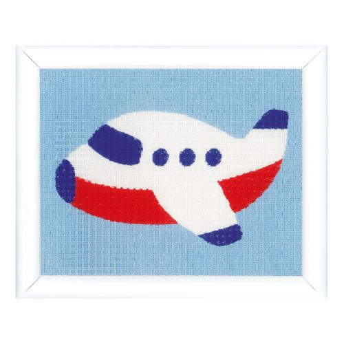 <strong>Long Stitch Kit: Little Plane</strong> <em>Vervaco PN-0150013</em>