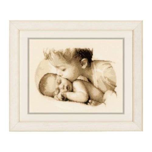 <strong>Counted Cross Stitch Kit: Brotherly Love</strong> <em>Vervaco PN-0150040</em>