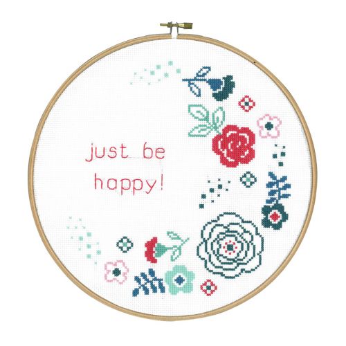 <strong>Counted Cross Stitch Kit: Modern Flowers</strong> <em>Vervaco PN-0156333</em>