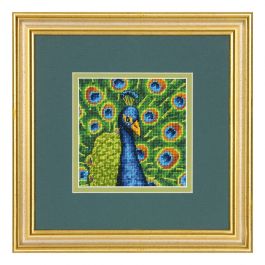 Needlepoint Kit: Colourful Peacock Dimensions D71-07242