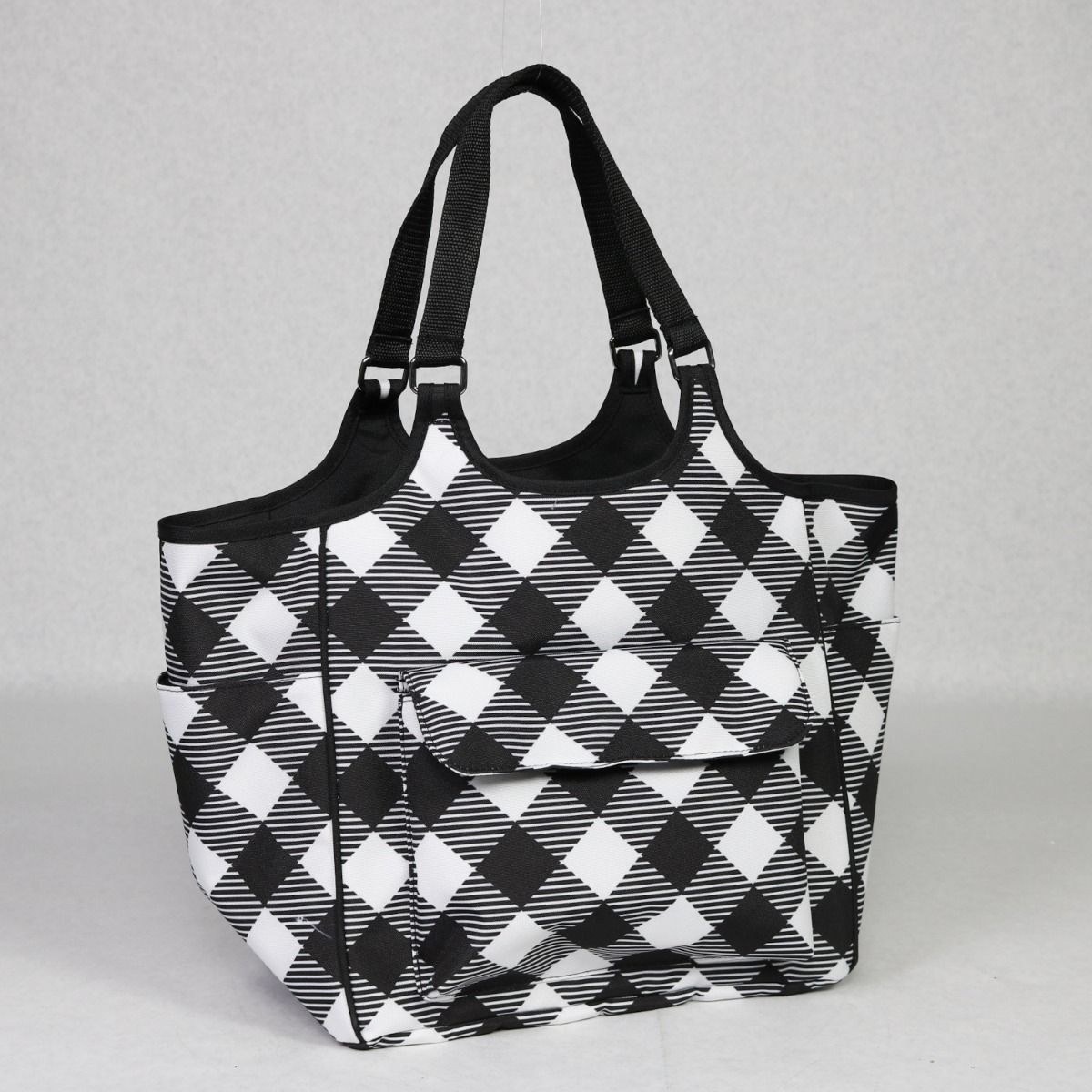 Buy Craft Storage Bag, Diagonal Check, 31x21x38cm