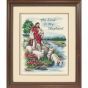 <strong>The Lord Is My Shepheard Stamped Cross Stitch Kit</strong> <em>Dimensions D03222</em>