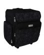 <strong>Craft Trolley Bag</strong><span>Black and White Floral, Collapsible Papercraft Tote with Wheels for Scrapbook & Art Storage, Organiser Case for Supplies and Accessories</span><em>Everything Mary EVM12737-10</em>