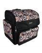 <strong>Craft Trolley Bag</strong><span>Brown Floral, Collapsible Papercraft Tote with Wheels for Scrapbook & Art Storage, Organiser Case for Supplies and Accessories</span><em>Everything Mary EVM12740-4</em>