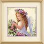 Passion Flower Angel Counted Cross Stitch Kit