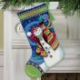 Happy Snowman Christmas Cross Stitch Kit