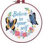 Believe In Yourself Beginners Cross Stitch Kit