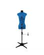 <strong>Adjustable Dressmakers Dummy</strong> <span>in Duckegg Polka Dot with Hem Marker, Dress Form Sizes 6 to 10, Pin, Measure, Fit and Display your Clothes on this Tailors Dummy</span> <em>Sewing Online 5902P</em>