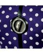 Purple Polka Dot 8-Part Adjustable Dressmaking Dummy UK 16-20 Adjustoform 5906B