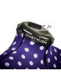 <strong>Adjustable Dressmakers Dummy</strong> <span>in Purple Polka Dot with Hem Marker, Dress Form Sizes 10 to 16, Pin, Measure, Fit and Display your Clothes on this Tailors Dummy</span> <em>Sewing Online 5906A</em>