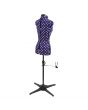 Adjustable 8-Part Dressmakers Dummy UK 6-10 Purple Polka Dot | Adjustoform 5906P