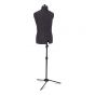 Sewing Online Adjustable Trouser / Tailors Dummy, Male Dress Form in Charcoal Grey, with Metal Stand Chest Size 94-114 cm - Pin, Measure, Fit and Display your Clothes on this Dressmakers Dummy - FG150