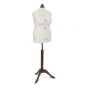 <strong>Adjustable Dressmakers Dummy</strong> <span>Lady Valet in Cream Fabric with Hem Marker, Dress Form Sizes 20 to 22, Pin, Measure, Fit and Display your Clothes on this Tailors Dummy</span> <em>Sewing Online FG207</em>