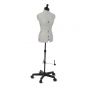 <strong>Adjustable Dressmakers Dummy</strong> <span>Celine Standard Plus in Grey Fabric with Hem Marker, Dress Form Sizes 10 to 16, Pin, Measure, Fit and Display your Clothes on this Tailors Dummy</span> <em>Sewing Online FG960</em>