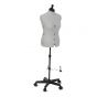 <strong>Adjustable Dressmakers Dummy</strong> <span>Celine Standard Plus in Grey Fabric with Hem Marker, Dress Form Sizes 16 to 20, Pin, Measure, Fit and Display your Clothes on this Tailors Dummy</span> <em>Sewing Online FG961</em>