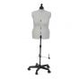 <strong>Adjustable Dressmakers Dummy</strong> <span>Celine Standard Plus in Grey Fabric with Hem Marker, Dress Form Sizes 20 to 22, Pin, Measure, Fit and Display your Clothes on this Tailors Dummy</span> <em>Sewing Online FG962</em>
