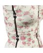 <strong>Adjustable Dressmakers Dummy</strong> <span>Rosebuds Floral Fabric with Natural Wooden Stand, Dress Form Sizes 6 to 10, Pin, Measure, Fit and Display your Clothes on this Tailors Dummy</span> <em>Sewing Online 5912P</em>