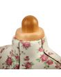 Sewing Online Adjustable Dressmakers Dummy, Rosebuds Floral Fabric with Natural Wooden Stand, Dress Form Sizes 6 to 22 - Pin, Measure, Fit and Display your Clothes on this Tailors Dummy - 5912