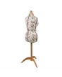 <strong>Adjustable Dressmakers Dummy</strong> <span>Rosebuds Floral Fabric with Natural Wooden Stand, Dress Form Sizes 6 to 22, Pin, Measure, Fit and Display your Clothes on this Tailors Dummy</span> <em>Sewing Online 5912--</em>